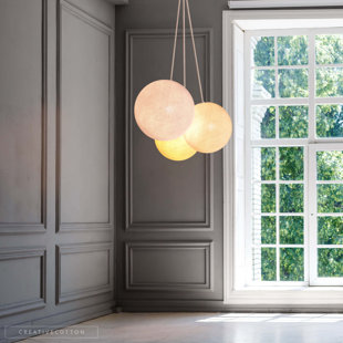 Creativecotton 3-Light Globe Pendant
