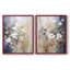 FLORAL Series CCCCLXII - Reproduction encadrée de qualité supérieure - prête à être accrochée - aucun clou requis - aucun clou requis-1467187043-1467187041