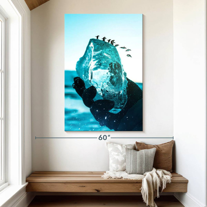 Brampt Penguin Piste, 51" H x 34" W