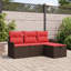 Ensemble de canapé de jardin avec coussin vidaXL 4 pièces vidaXL-213006405