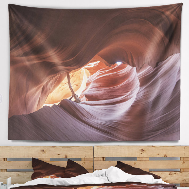 Paysage avec grotte tapissier Antelope Canyon, H 50 po x l 60 po