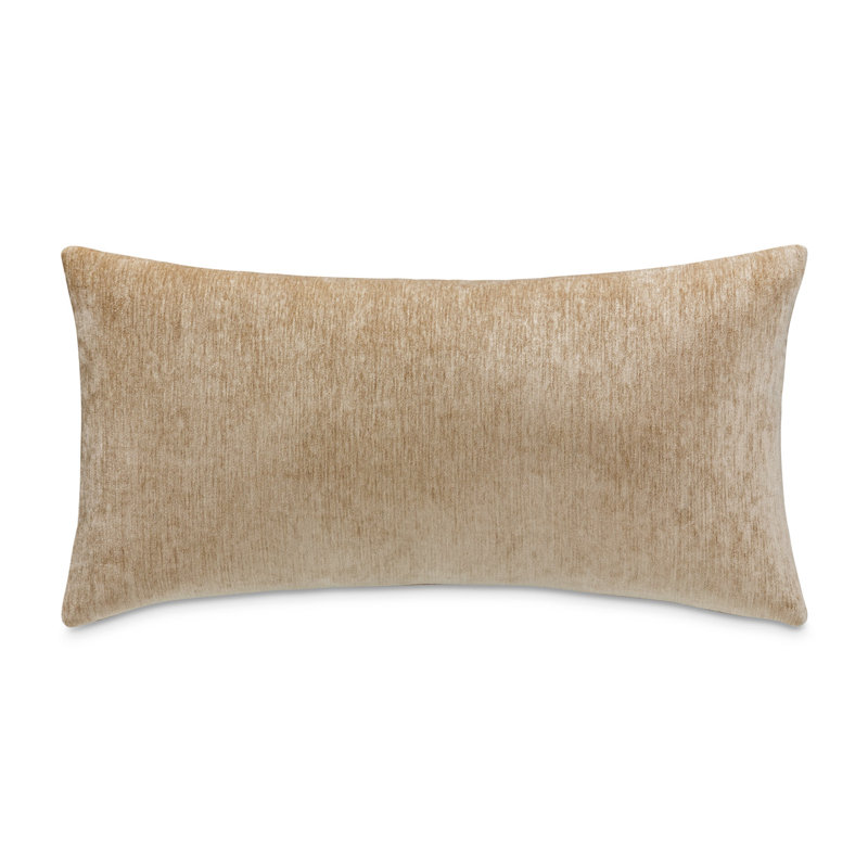 The Smith Feather Reversible Throw Pillow, Camel