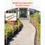 91.4 cm H x 1.9 cm W Fence Panels Fencing