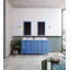 Ensemble de meuble-lavabo double 59 po avec miroir Charneshia-1745070314