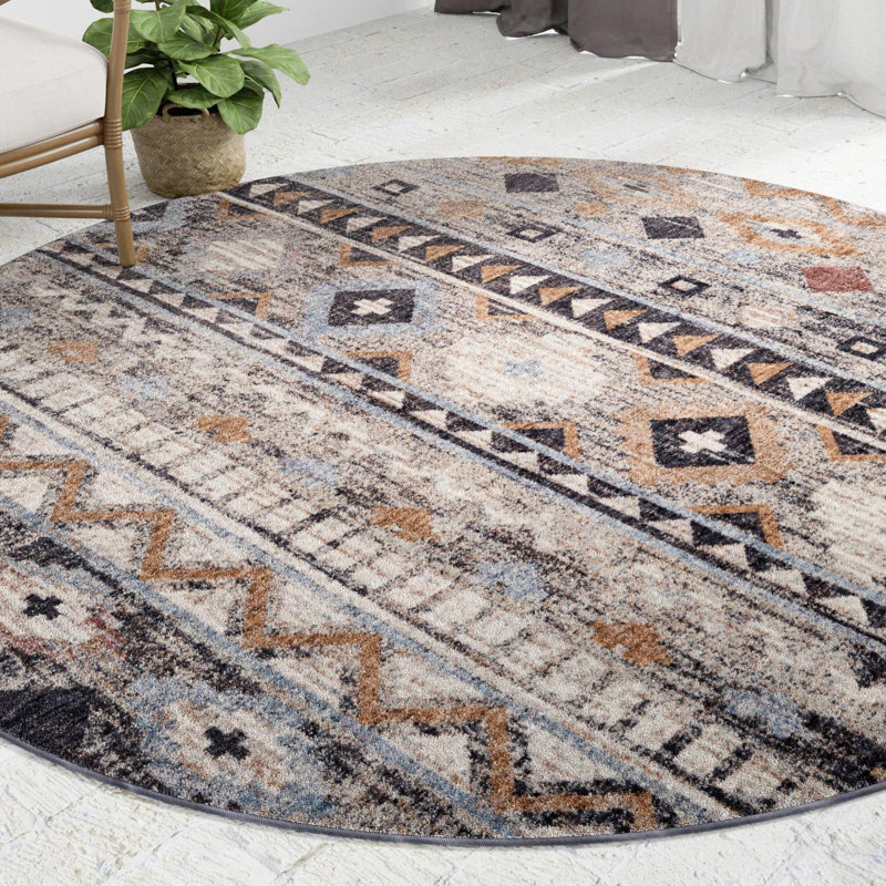 Foundry Select Perlita Rug, Round 5'3"