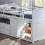 Ensemble de lit mezzanine simple Wyatt
