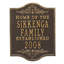 Buena 5-Line Wall Address Plaque-941561063-941561065