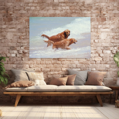 Beach Hawaii Contemporary Dog Beach Art