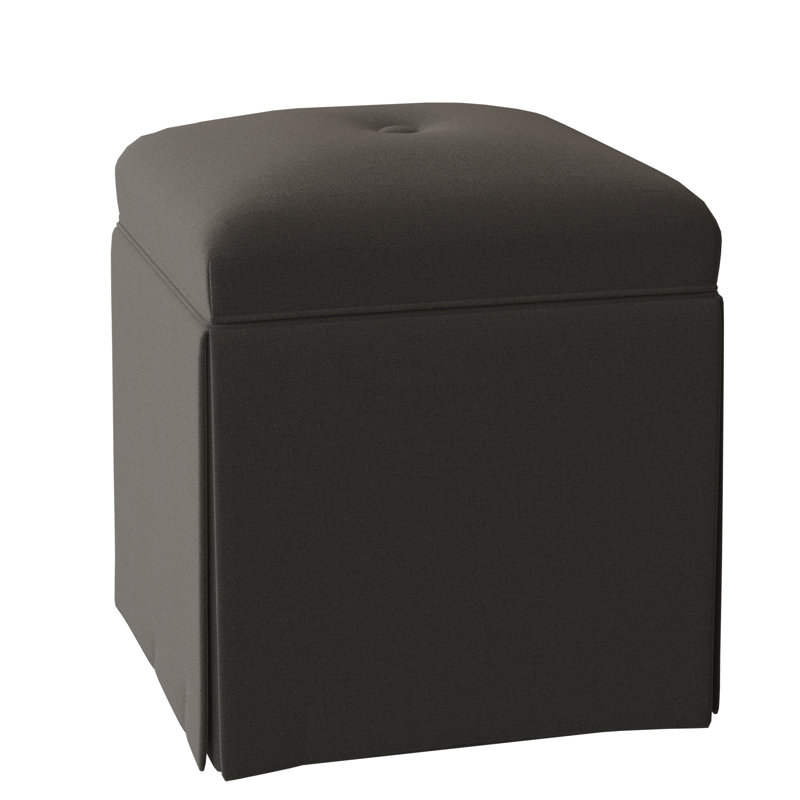 Linden Square Ottoman, Tobacco, Sage (8789 30)