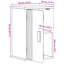 Solid Wood Bathroom Cabinet