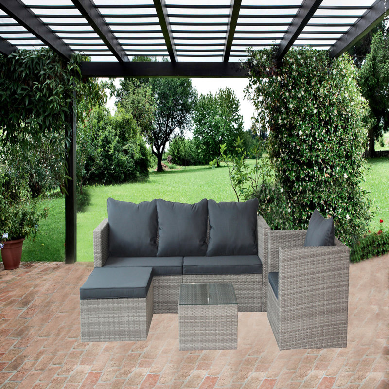 4Pcs Patio Sets