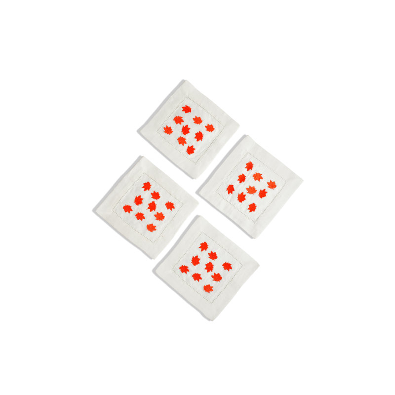 Fall Foliage Cocktail Napkins