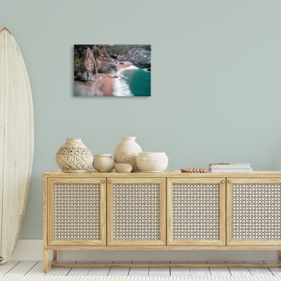 Art mural sur toile "Falaises tropicales" par Dennis Frates