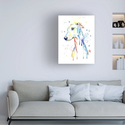 Lisa Whitehouse Greyhound  Canvas Art