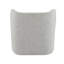 Chaise d'appoint en tweed