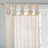 Twisted Tab Voile Sheer Window Pair