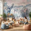 Murale de pieuvre sous-marine-845784845-845784847