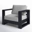 Fauteuil d'extérieur en aluminium 37,40 po Hoyt-1687941096-1699391003