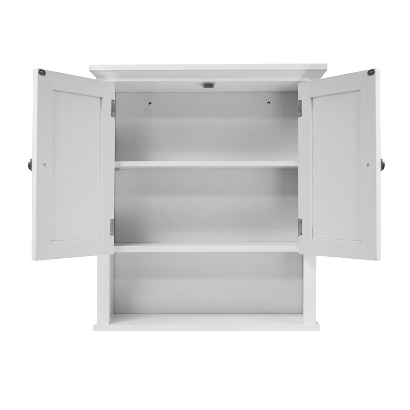 Armoire murale de salle de bain Aaron-Jay l 22 po x H 25,2 po x P 7,9 po