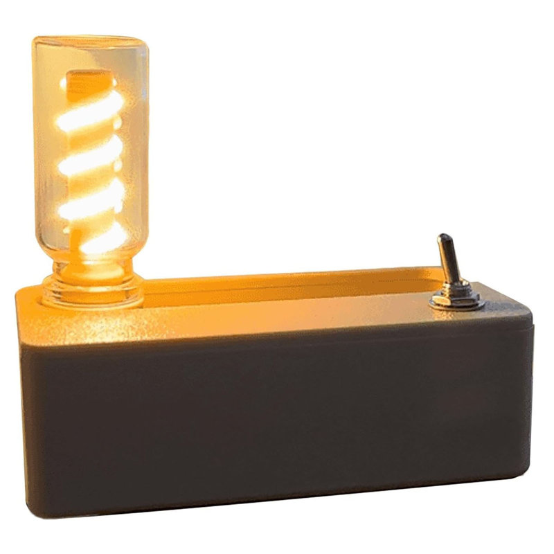 Décompression mécanique veilleuse à levier avec éjection de la lampe de nuit Fidget jouet rechargeable veilleuses à DEL Fidgets pour enfants adultes portable blanc chaud lampe
