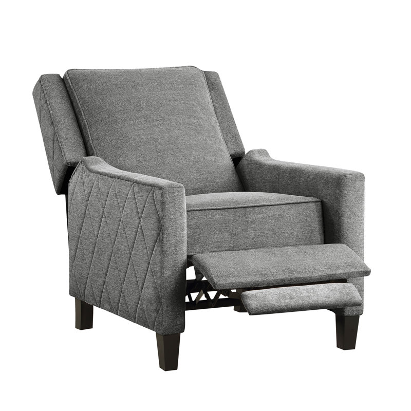 Fauteuil inclinable à pression, gris, Grey