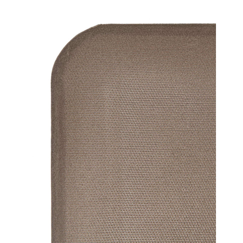 Bayonville Modern Geometric Water Resistant Non-Skid Kitchen Mat, Rectangle 2' x 3', Navy Blue