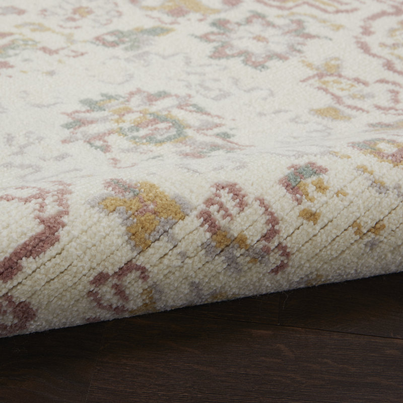 Boaten Floral Indoor Rug, Rectangle 7'9" x 9'9"