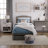 Elliana Solid Wood Platform Bed with Storage Drawers & Built-in Charging Station-81970971-81970972