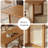 Modern Walnut Rectangular Solid Wood Dining Table-417068566