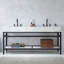 Meuble-lavabo double autoportant 72 po avec plateau en pierre d'ingénierie Wilde-1892685536-1892731696