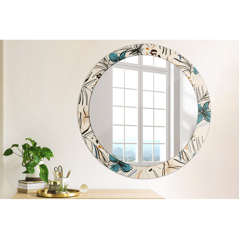 Huldar Glass Flat Wall Mirror