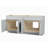 Disar 72" Double Bathroom Vanity Base Only-111753628