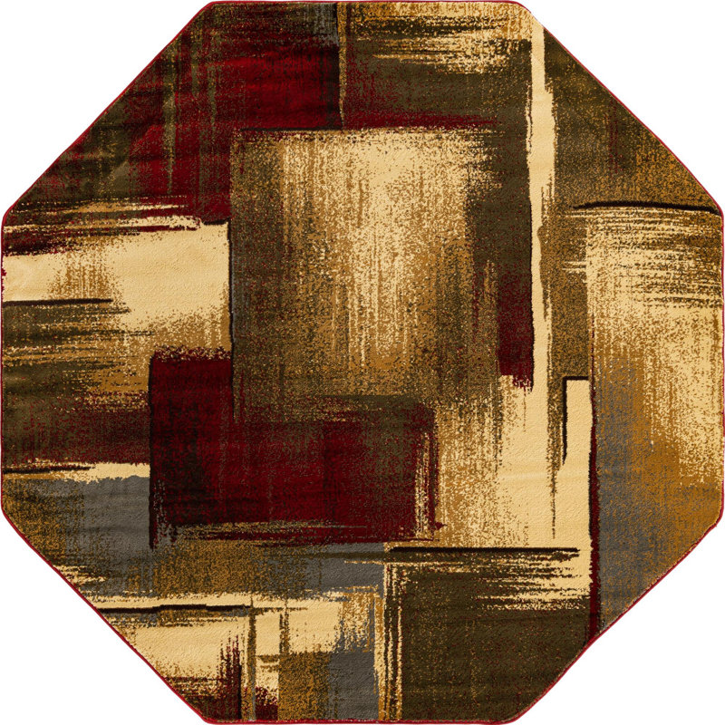Trejo Indoor Rug, Octagon 6' 