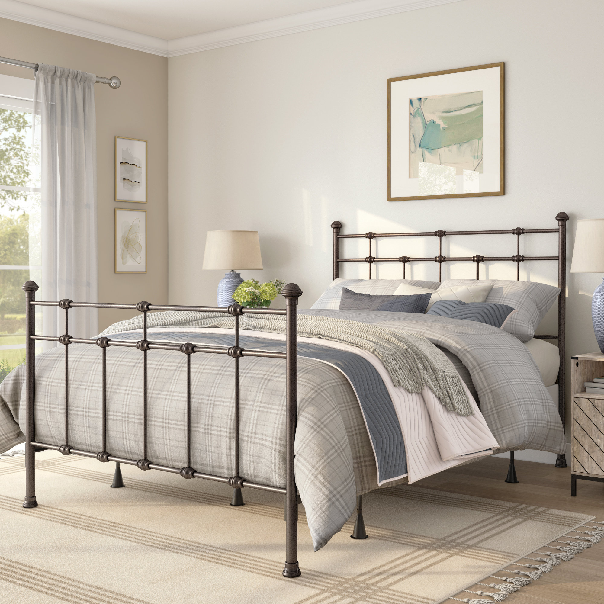 Alcott Hill Leavitt Low Profile Standard Bed & Reviews | Wayfair