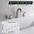 2 Handle Bathroom Roman Tub Faucet-64622899