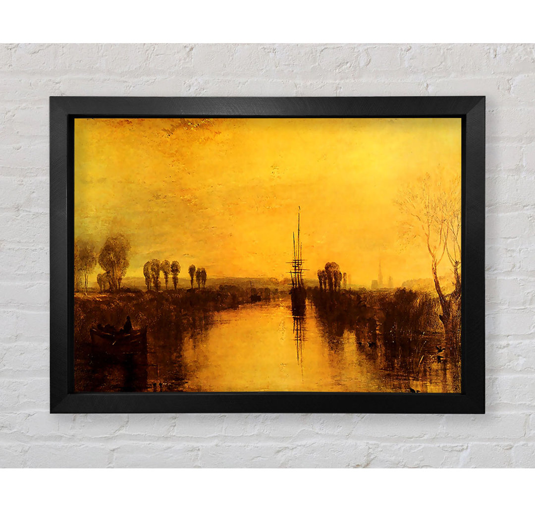 Joseph Mallord Turner Chichester Canal - Einzelner Bilderrahmen Kunstdrucke