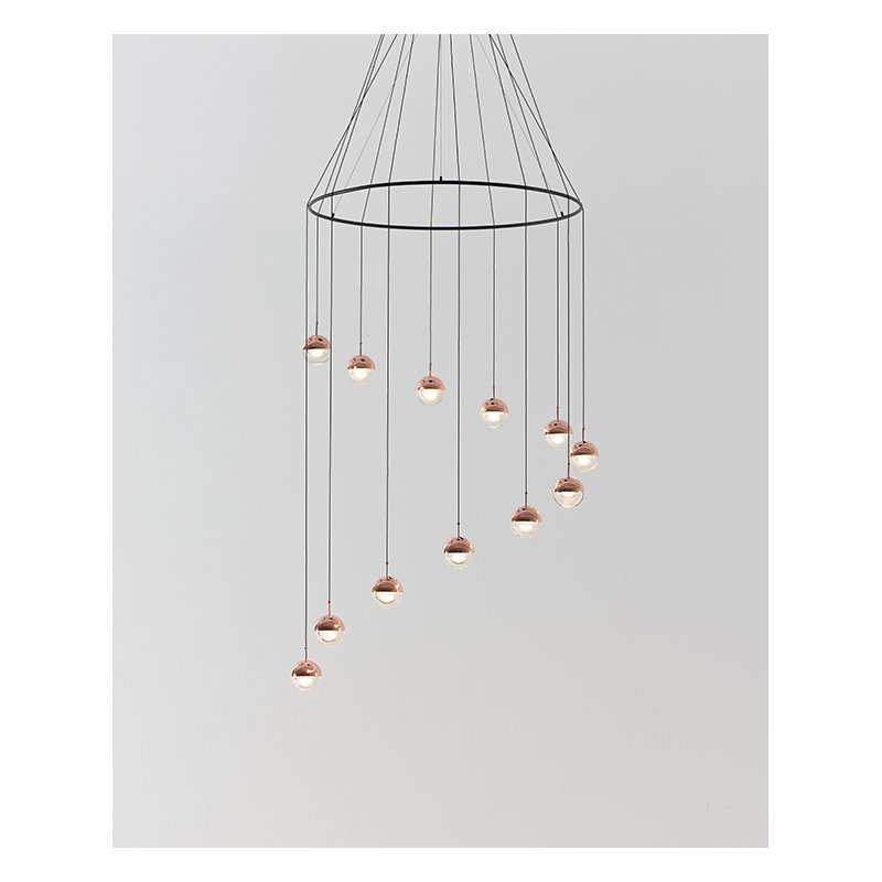 Dora 12 - Light Pendant, Copper