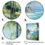 «Tropical Windows To The Beach III - Coastal Windows», art mural-989194025-989194016