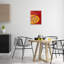 «Tasty Savory Pizza», estampe numérique, design par Kim Allen-426168712-426168717