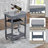 Mobile Rolling Kitchen Island Trolley Serving Cart-114286955-122497333-122497332