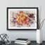 Orange Rose Flower - Picture Frame Painting-62808849-62808851