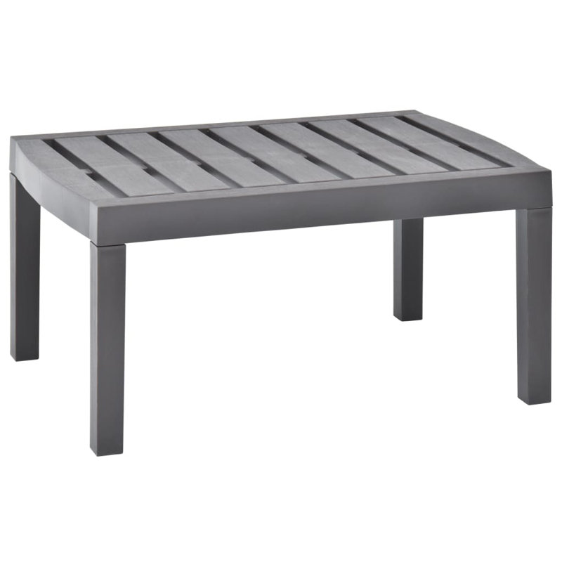 Jernigan Plastic Coffee Table, Mocha