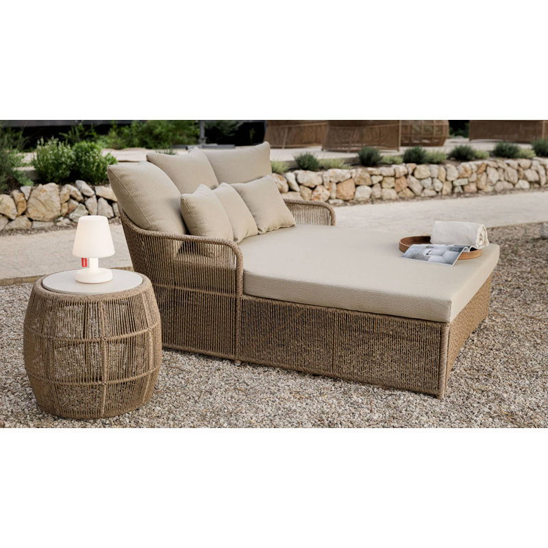 Calixto Outdoor Round Side Table