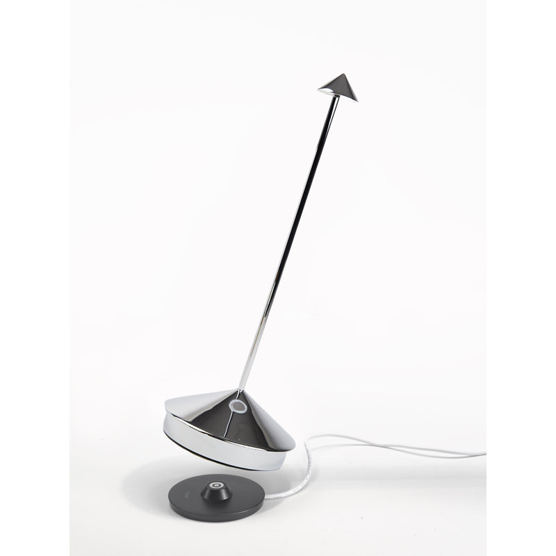 Pina Pro Table Lamp, Glossy Chrome