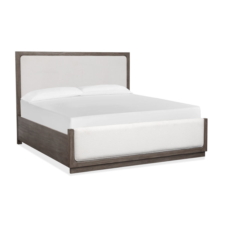 Hien Queen Upholstered Panel Bed, Queen