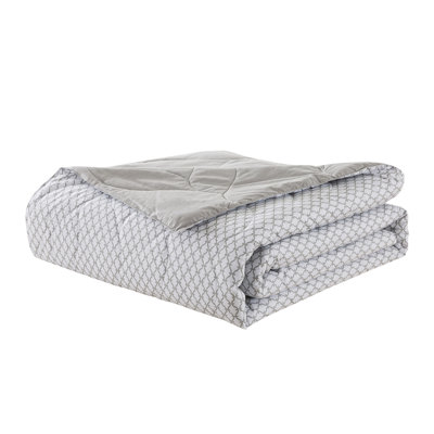 Waverly Antimicrobial Cotton Reversible Down Alternative Blanket