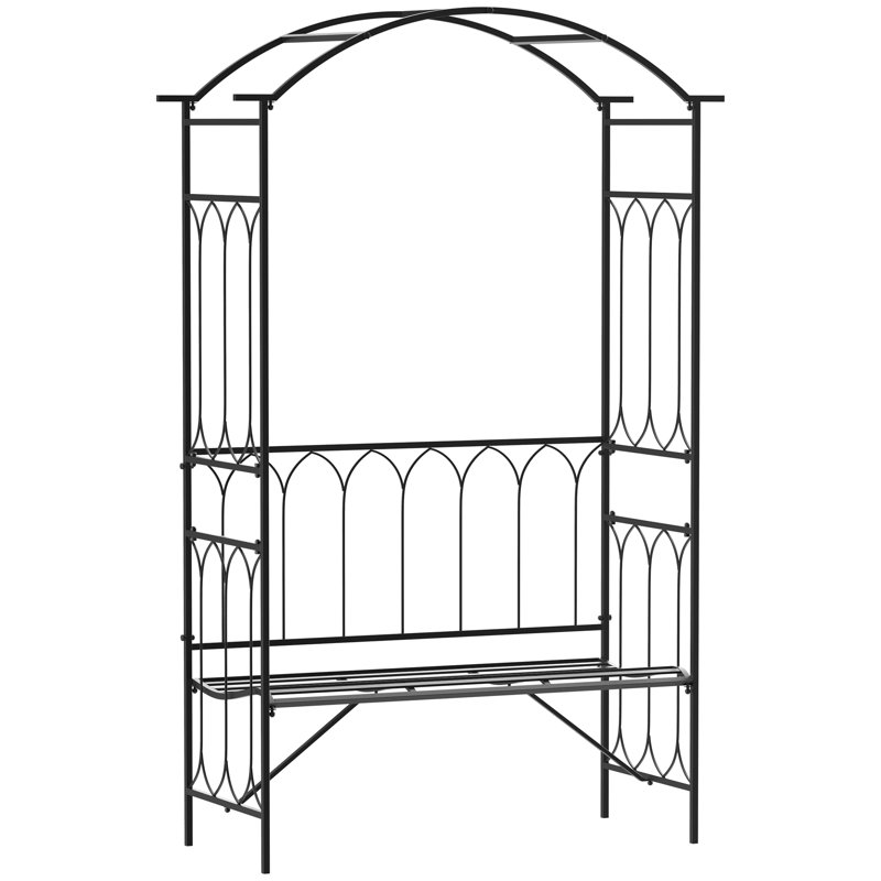 Metal Outdoor Bench