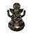 35In Resin Ganesha Sculptural Fountain with Warm White LED Light