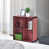 Black edge/Brick Red laminated