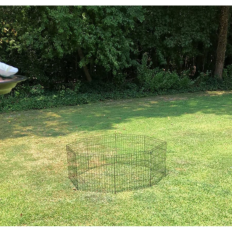 Enclos d'exercice pliable